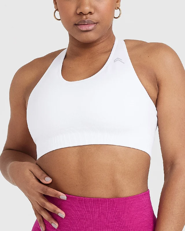 Classic Seamless 2.0 Bralette | White