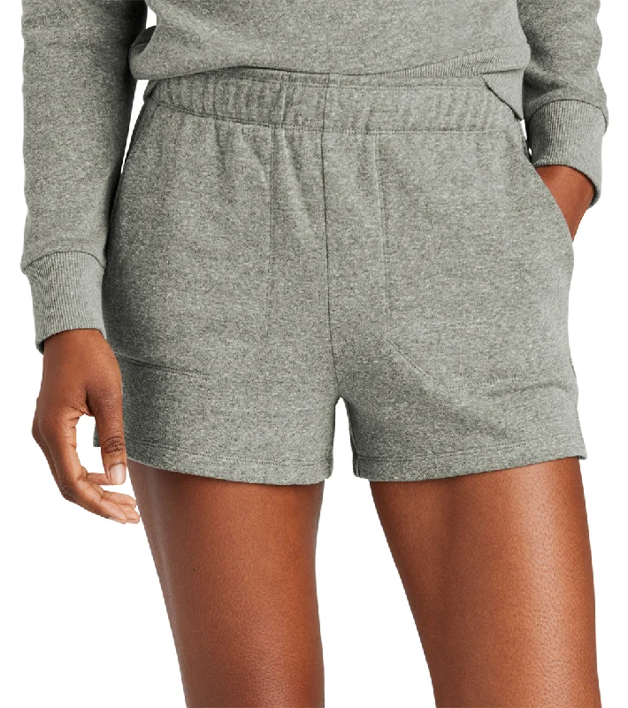 District Women’s Perfect Tri Fleece Shorts Grey Frost