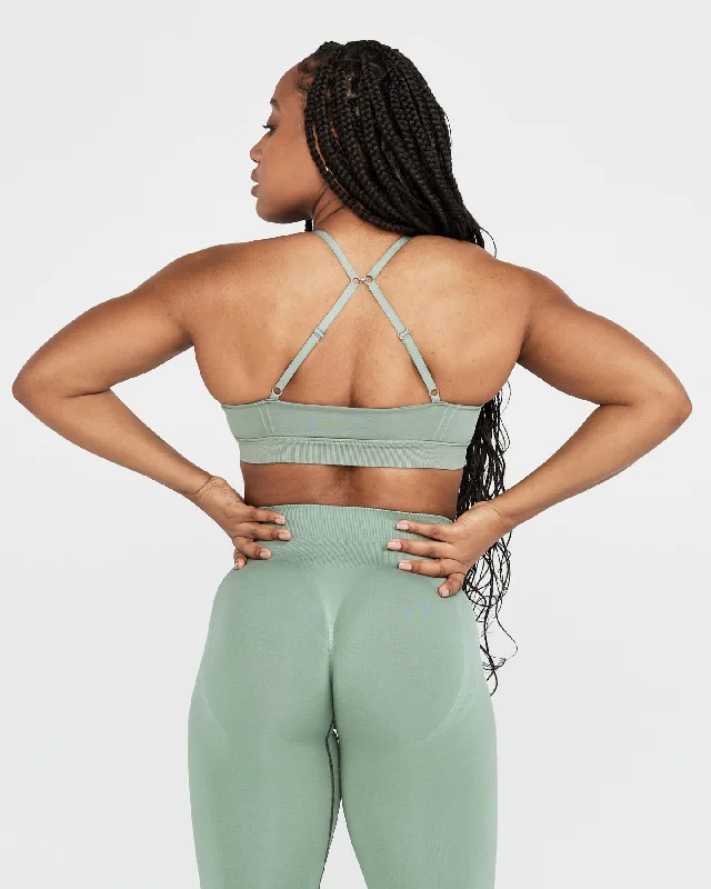 Effortless Micro Bralette | Sage