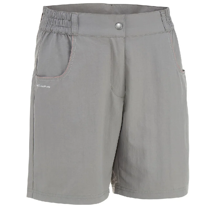 Forclaz 50 women's walking shorts - grey