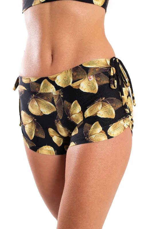 Side String Shorts, Golden Butterflies, Cool Form Light