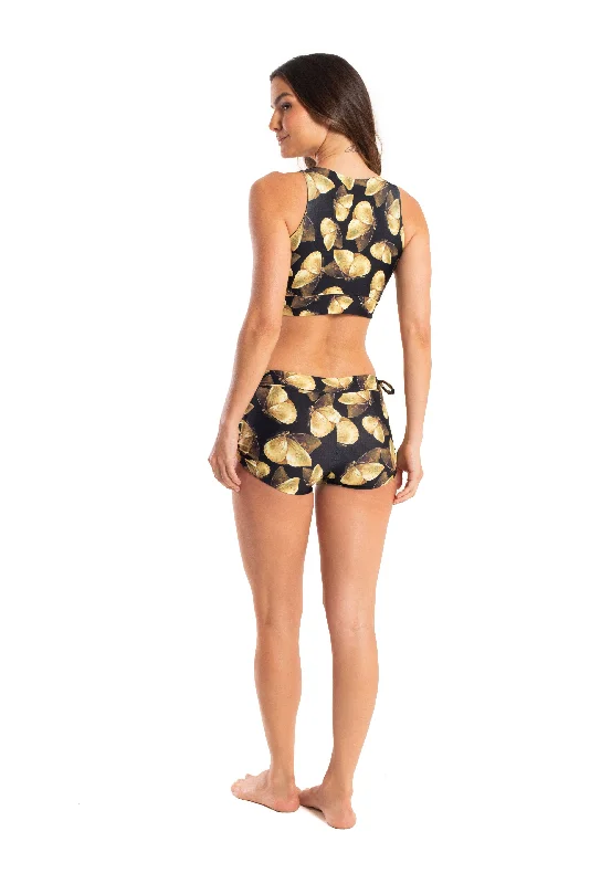 Side String Shorts, Golden Butterflies, Cool Form Light