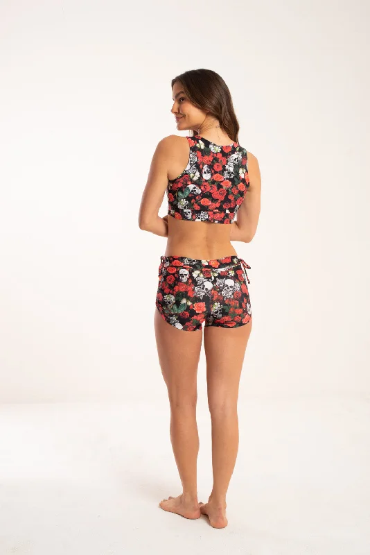 Side String Shorts, Skulls & Roses, Cool Form Light