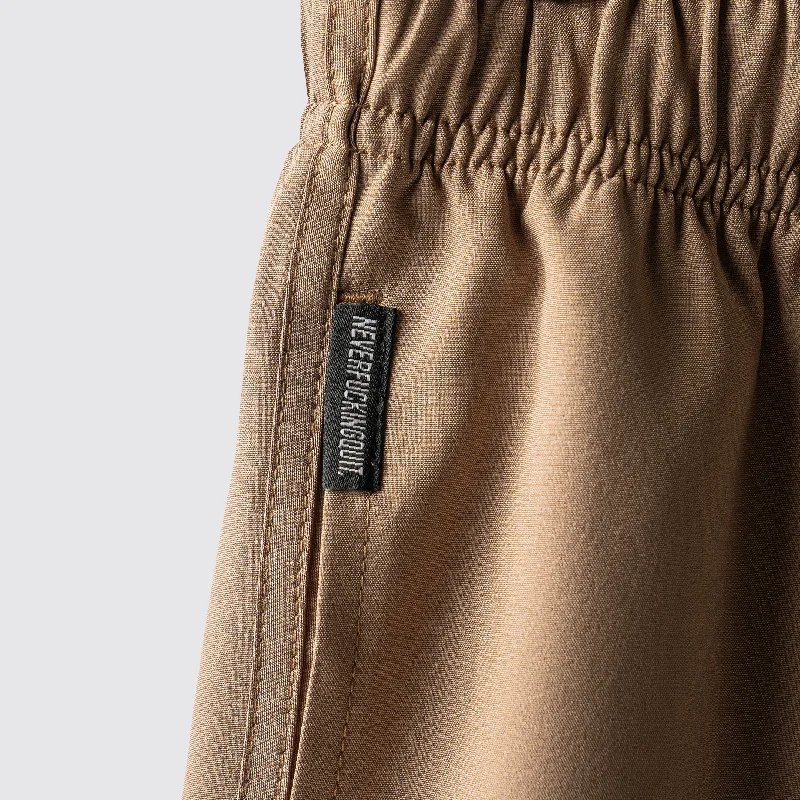 Women's Coyote Brown Training Shorts