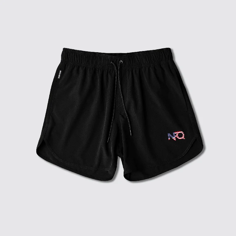 Women's Patriot/Black Training Shorts