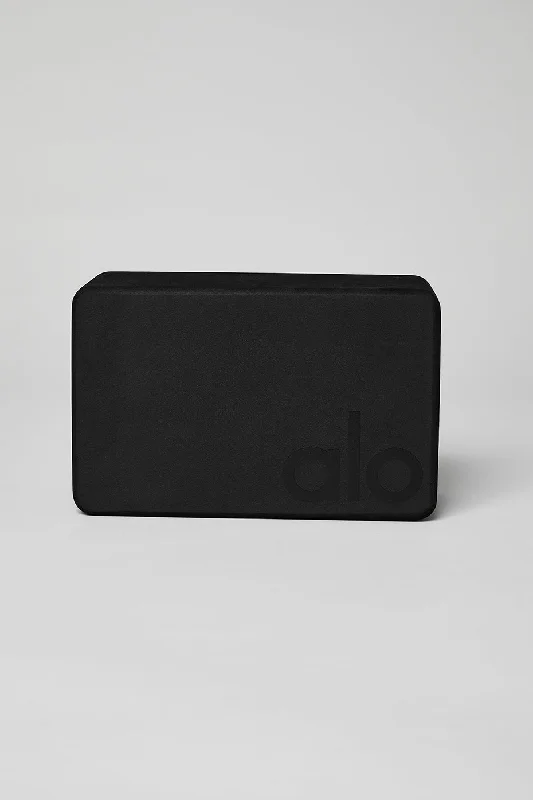 Uplifting Yoga Block - Black