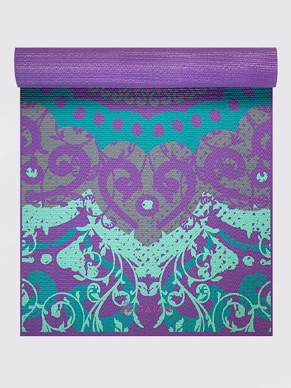 Gaiam Moroccan Garden Yoga Mat 4mm