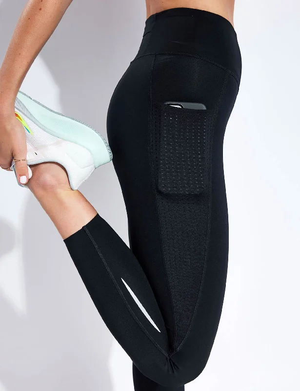 Go Train 7/8 Gym Leggings - Black