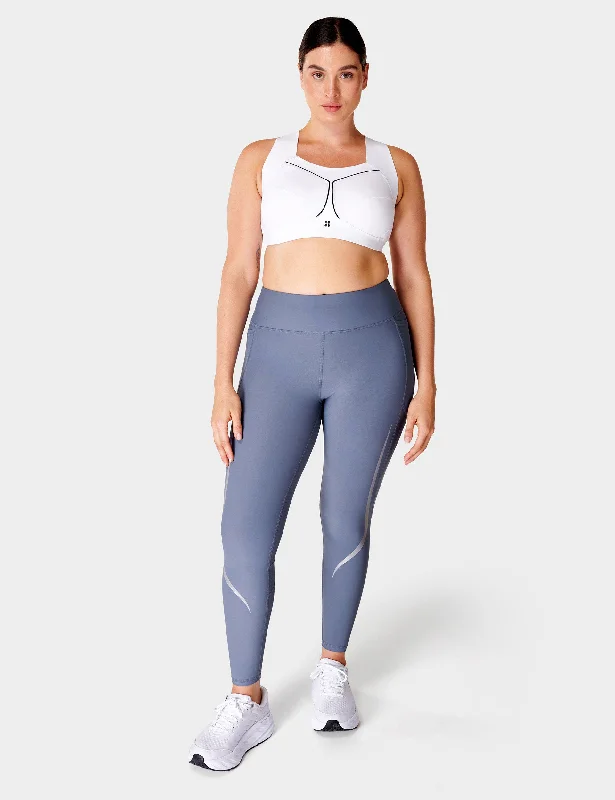 Zero Gravity 7/8 Illuminate Run Legging - Endless Blue