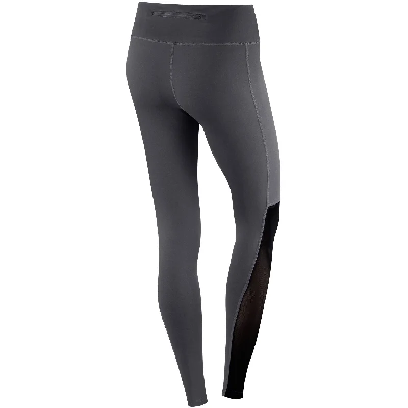 TCA Pro Performance MeshLuxe Womens Long Running Tights - Grey