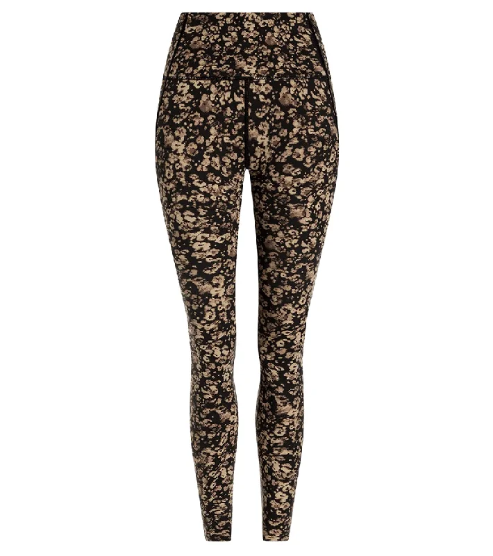 Varley Let's Go Running Legging Sand Speckle Leopard