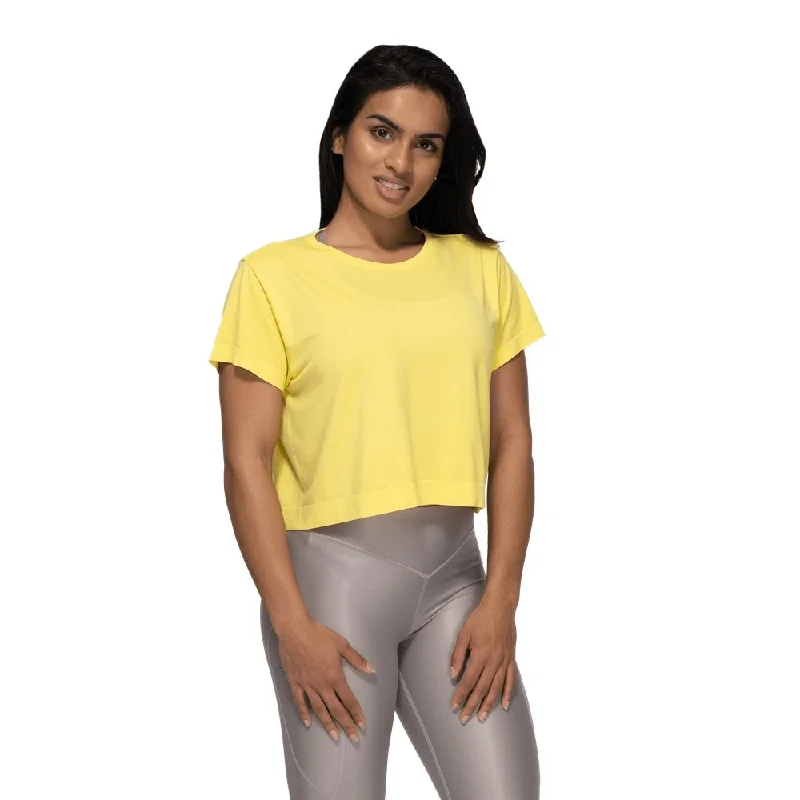 Better Bodies Rockaway Seamless Tee - Lemon Yellow