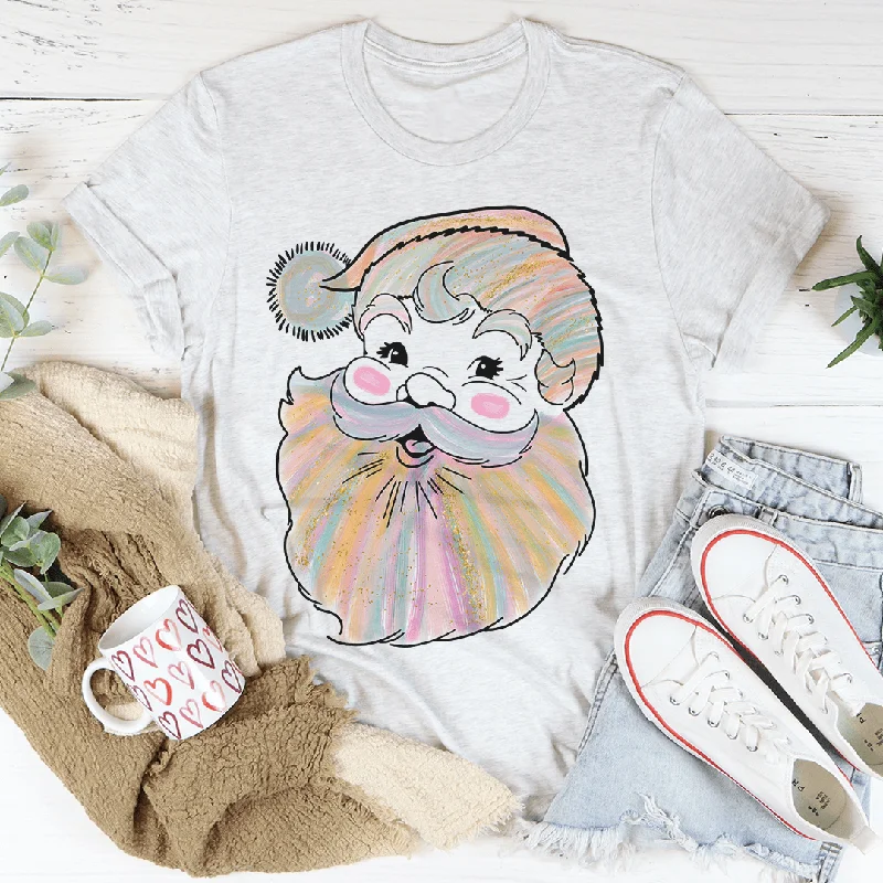 Watercolor Santa Tee