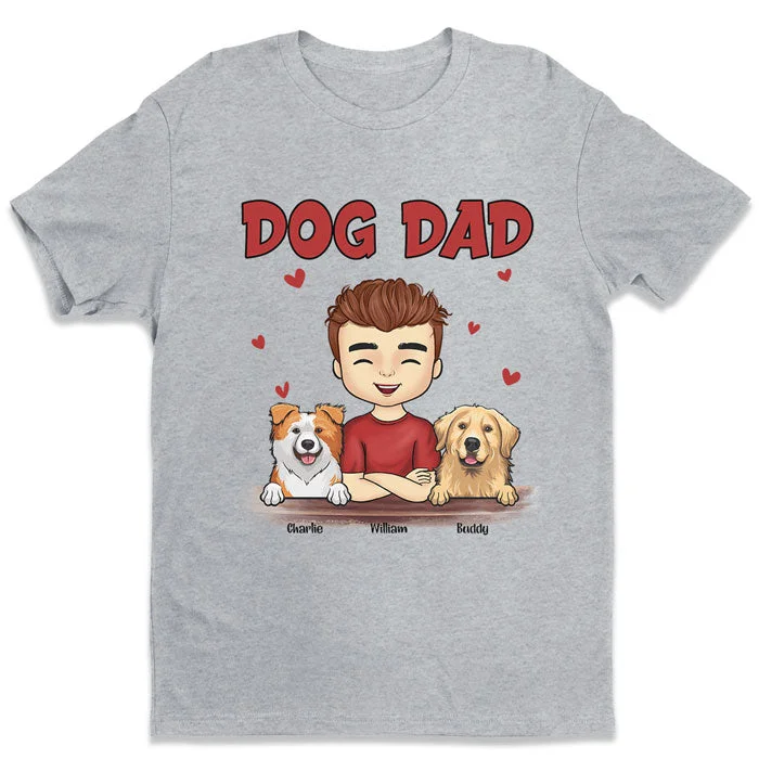 World's Best Fur Dad - Dog & Cat Personalized Custom Unisex T-shirt, Hoodie, Sweatshirt - Gift For Pet Owners, Pet Lovers