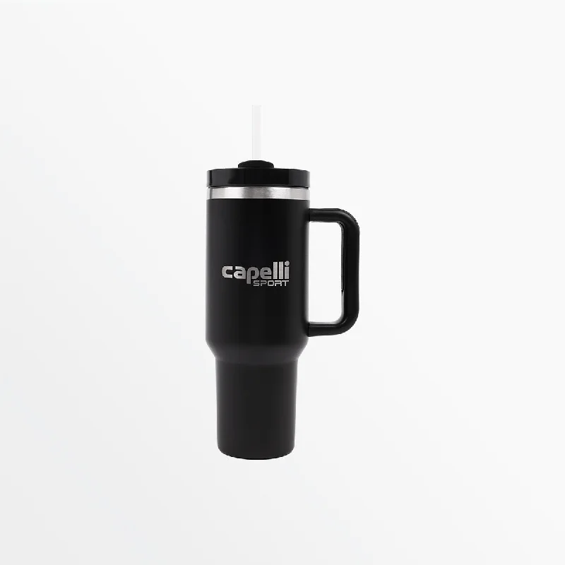 30 OZ INSULATED TRAVEL CUP WITH HANDLE