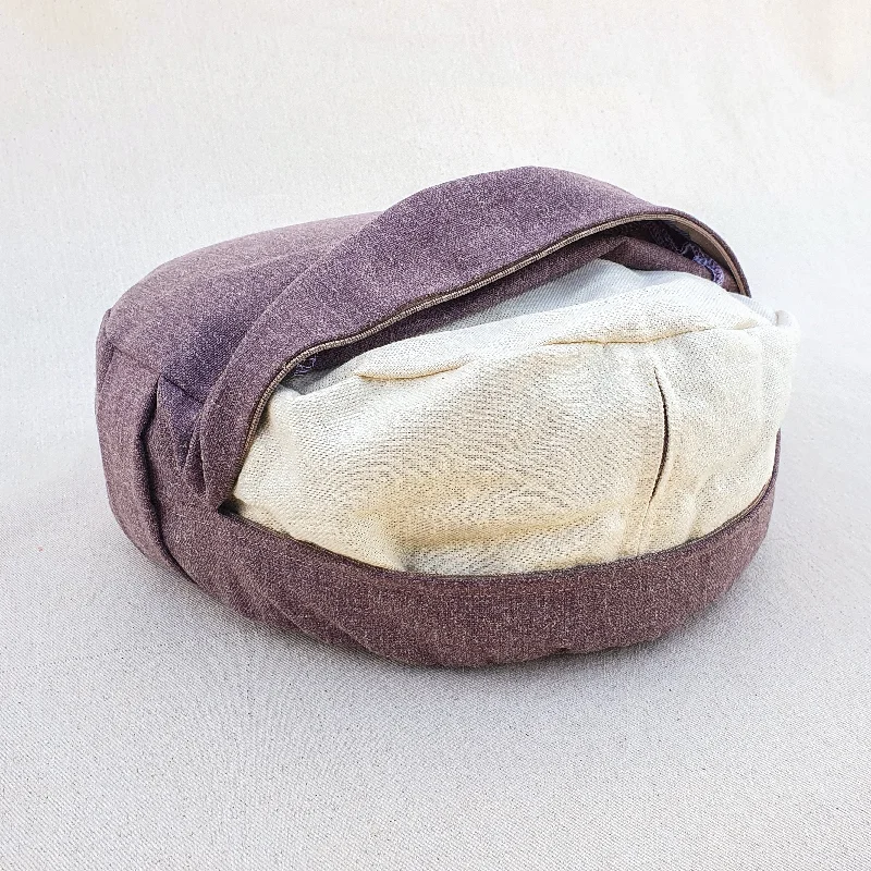 Dusty Purple Cushion (with removable cover)