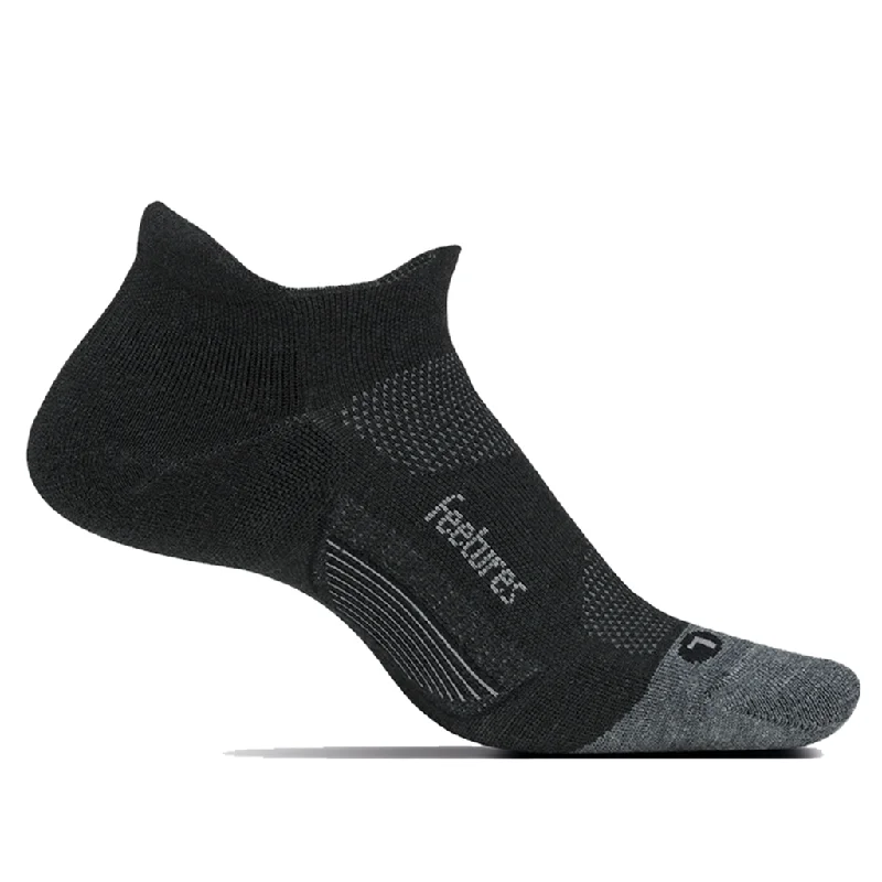 Feetures Merino 10 Cushion No-Show Tab Socks