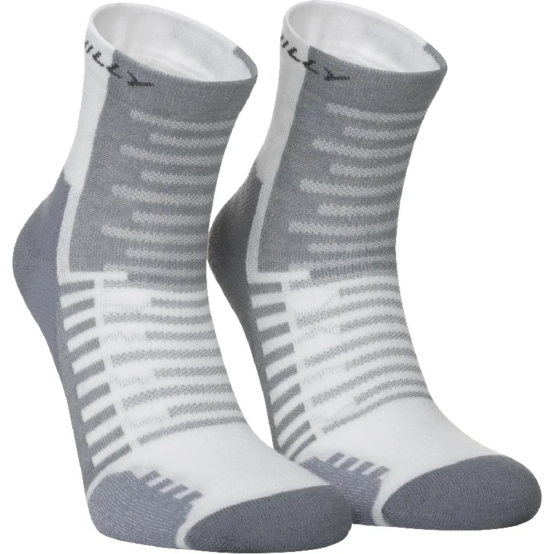 Hilly Active Anklet Running Socks - White