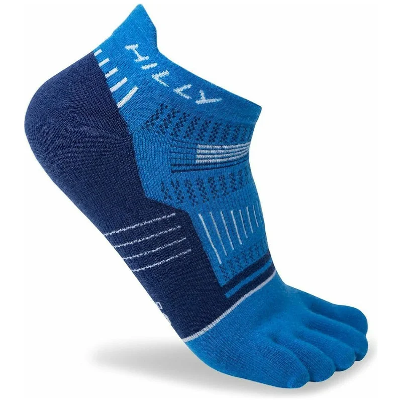 Hilly Toe Running Socklet - Blue