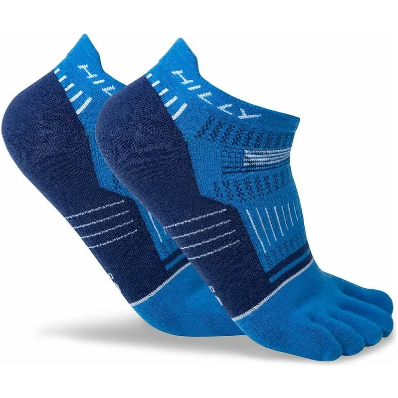 Hilly Toe Running Socklet - Blue