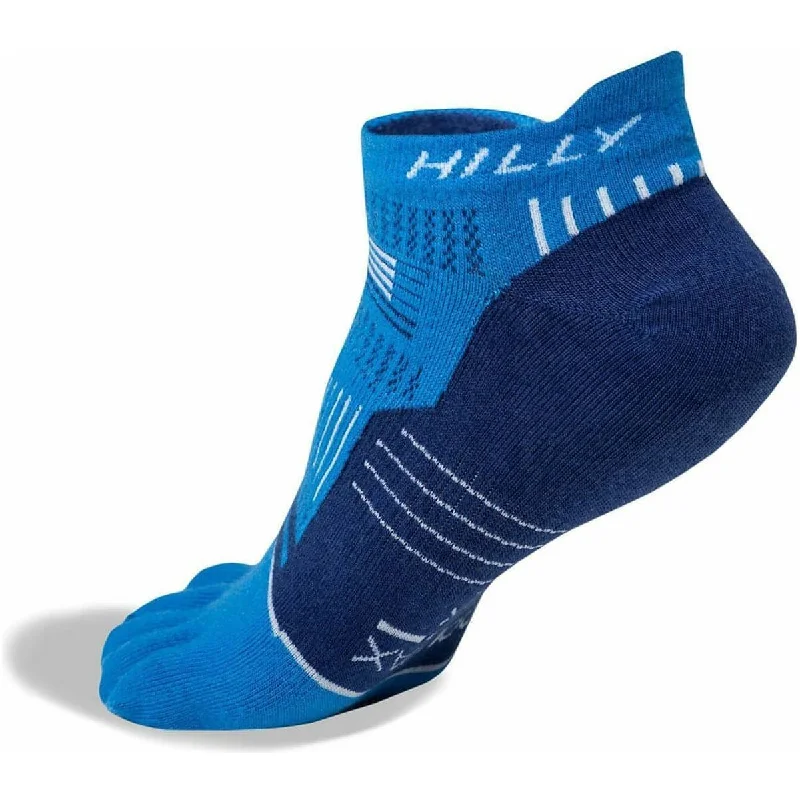 Hilly Toe Running Socklet - Blue