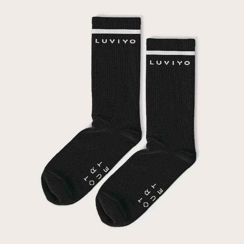 Organic Cotton Socks Black