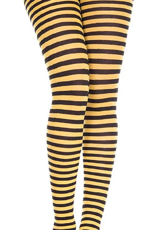 Striped [Black/Yellow] | TIGHTS