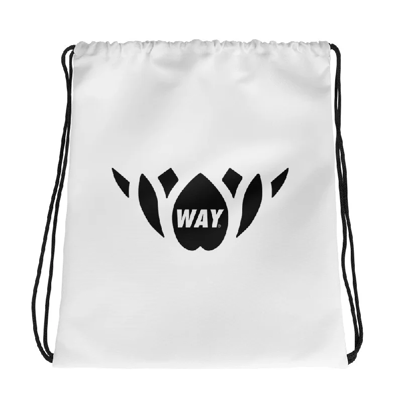 WAY Lotus Drawstring bag