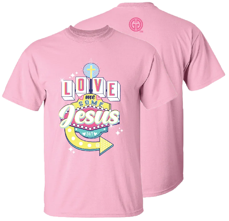 2655 Love Jesus Sign Light Pink