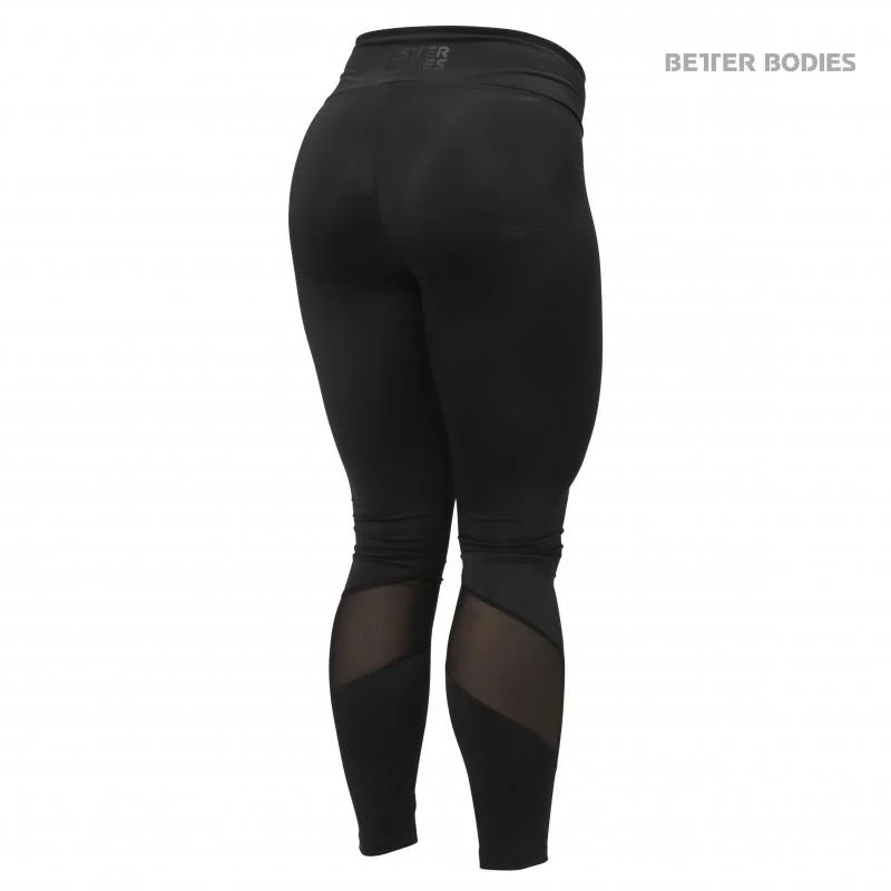 Better Bodies Wrap Tights - Black