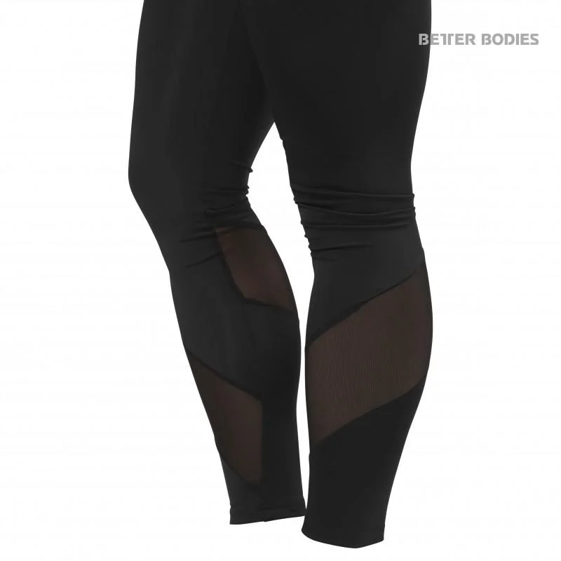 Better Bodies Wrap Tights - Black