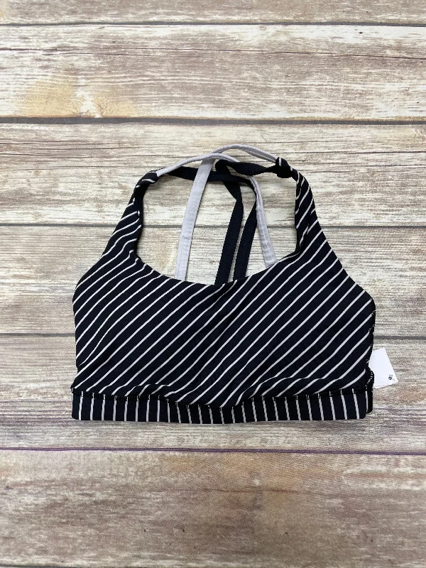 Black Athletic Bra Lululemon, Size 4