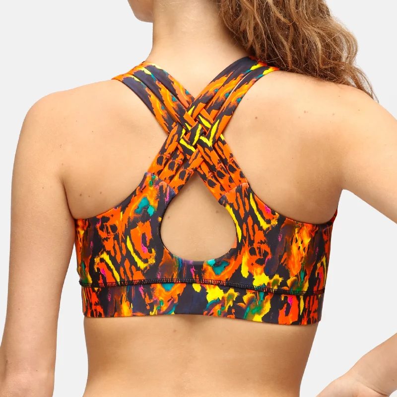 Blaze Cross Back Bra