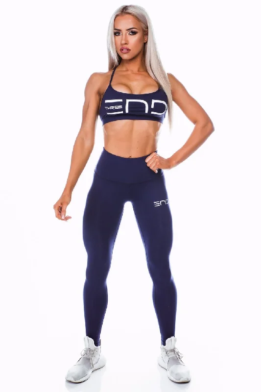 BOSS SPORTS BRA - NAVY