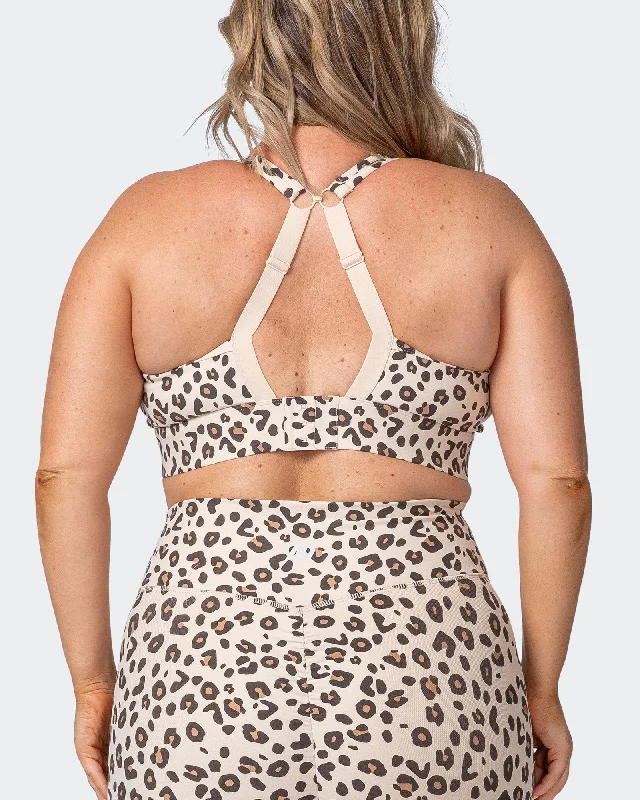 Brace Yourself Bra - Cheetah Print