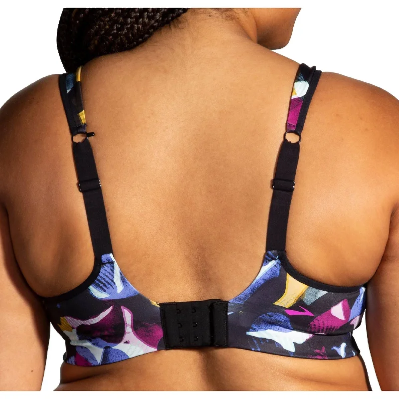 Brooks Drive Convertible Run Womens Sports Bra - Black