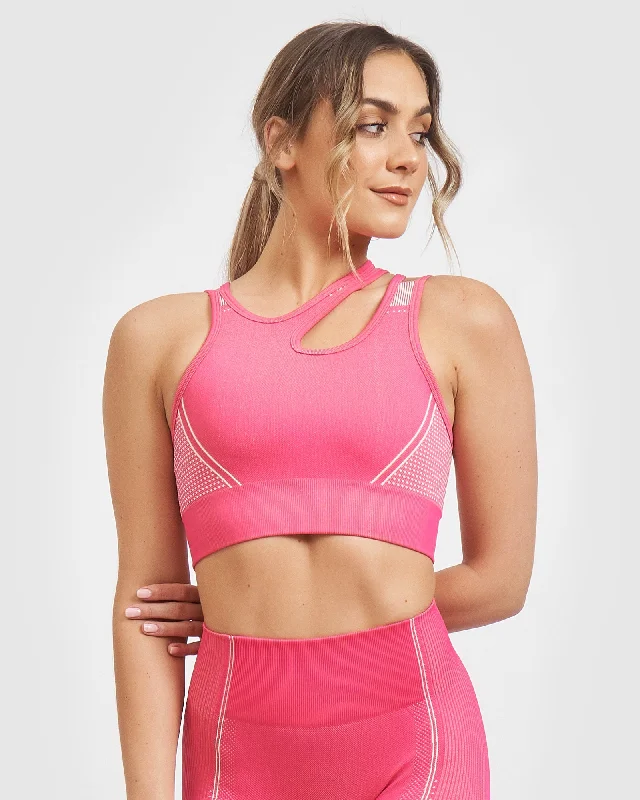 Core Trainer Lulu Active Bra - Pink