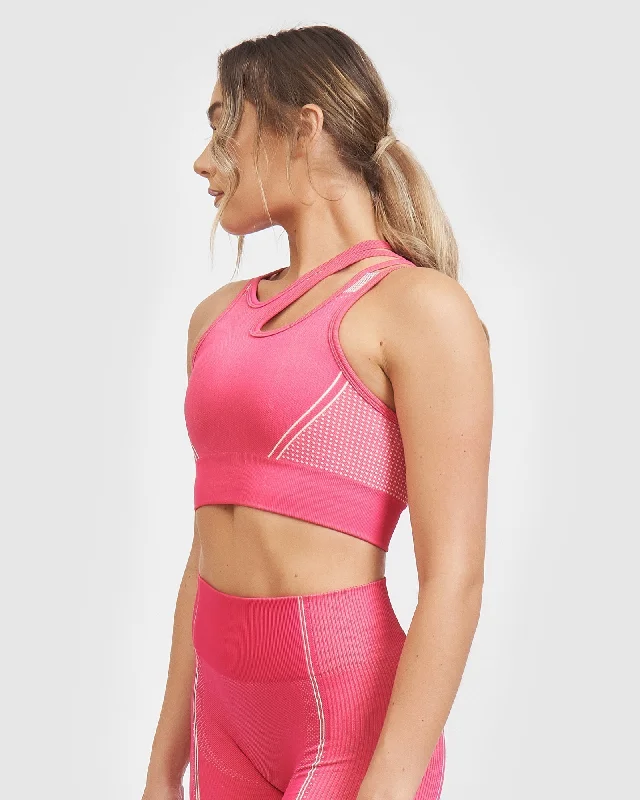 Core Trainer Lulu Active Bra - Pink