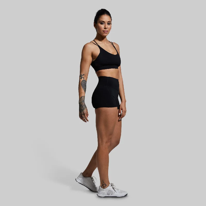 Exhale Sports Bra (Black)