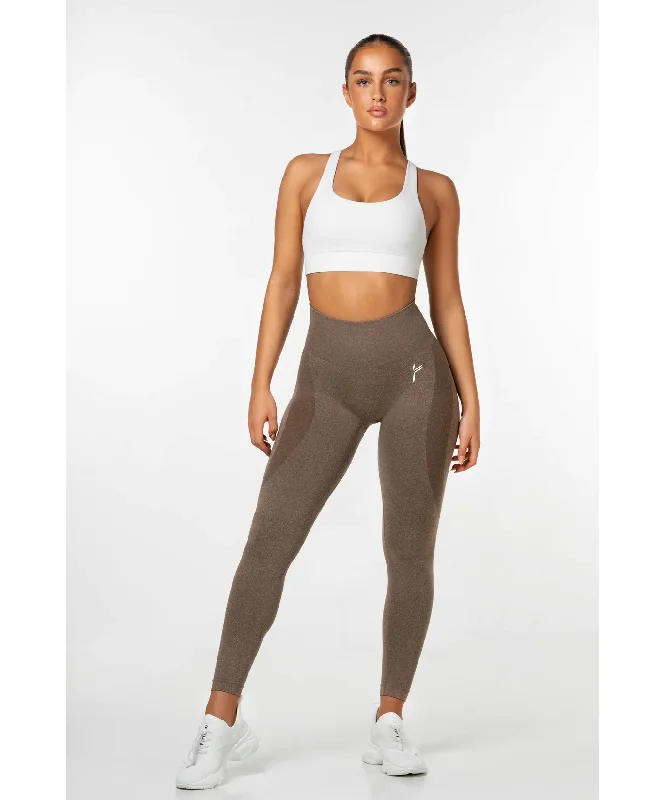 Famme Motion Seamless Leggings Brown