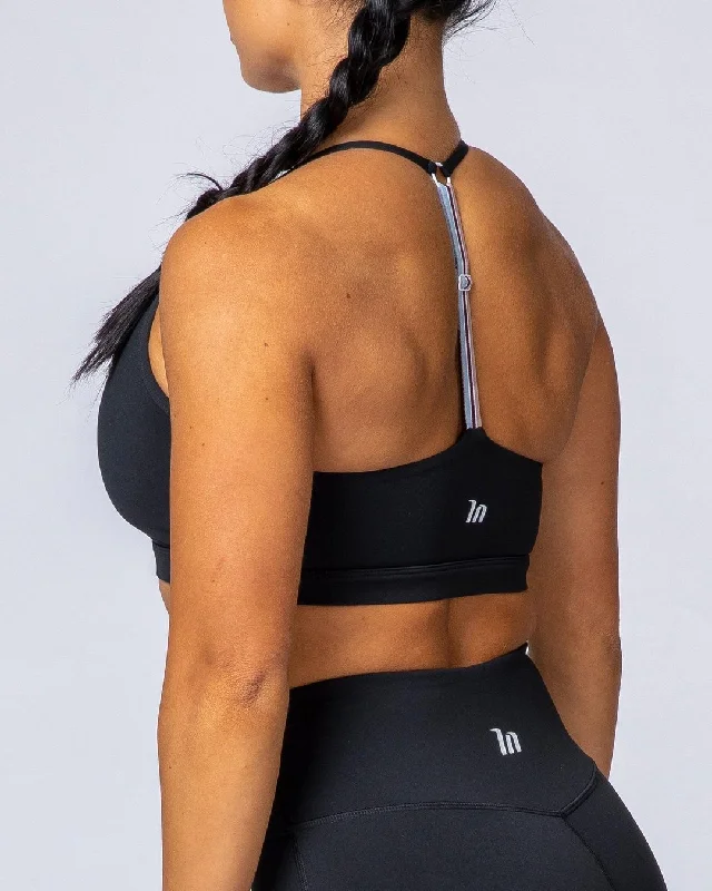 Free Throw Bralette - Black