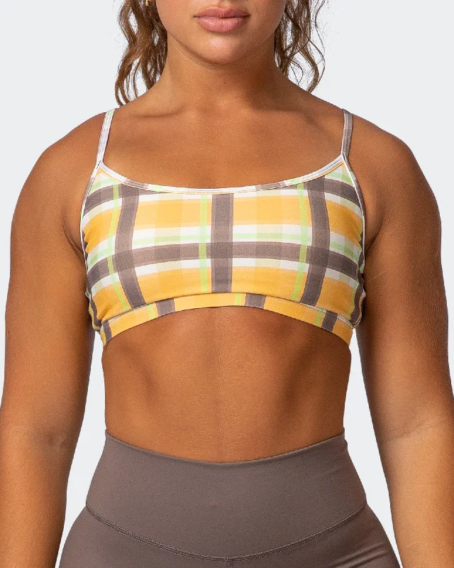 Function Bra - Checked Out Print