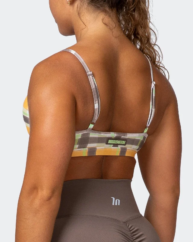 Function Bra - Checked Out Print