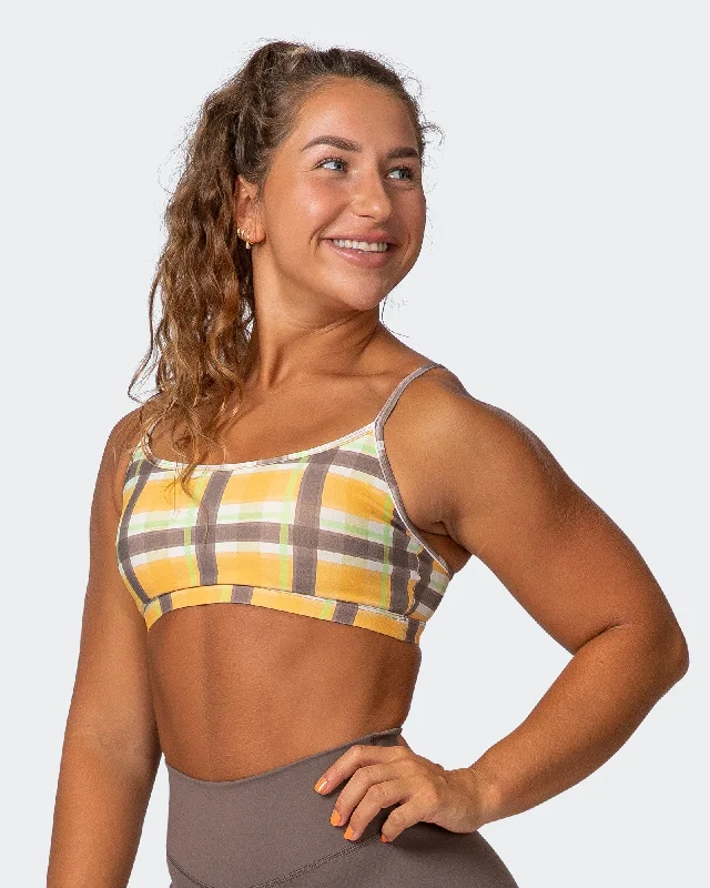 Function Bra - Checked Out Print