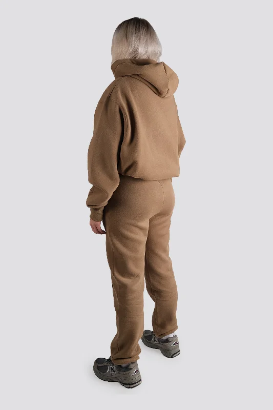 Lunge Fleece Jogger - Walnut