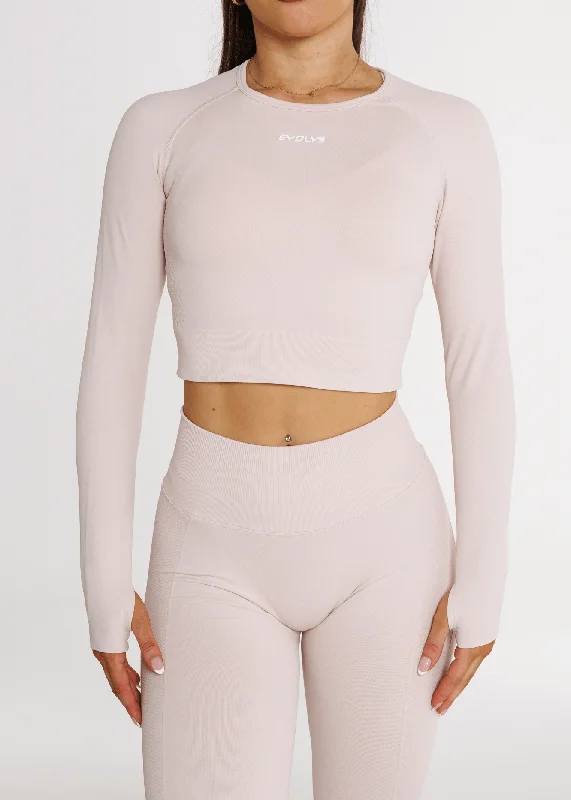 Prime Seamless Long Sleeve - Champagne