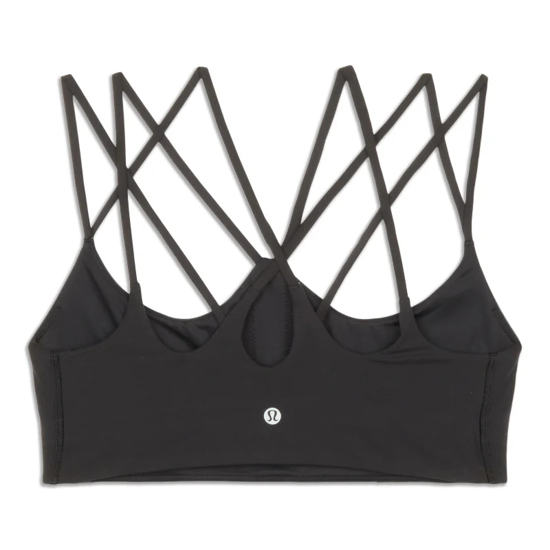 Ribbed Strappy Yoga Bra - Resale