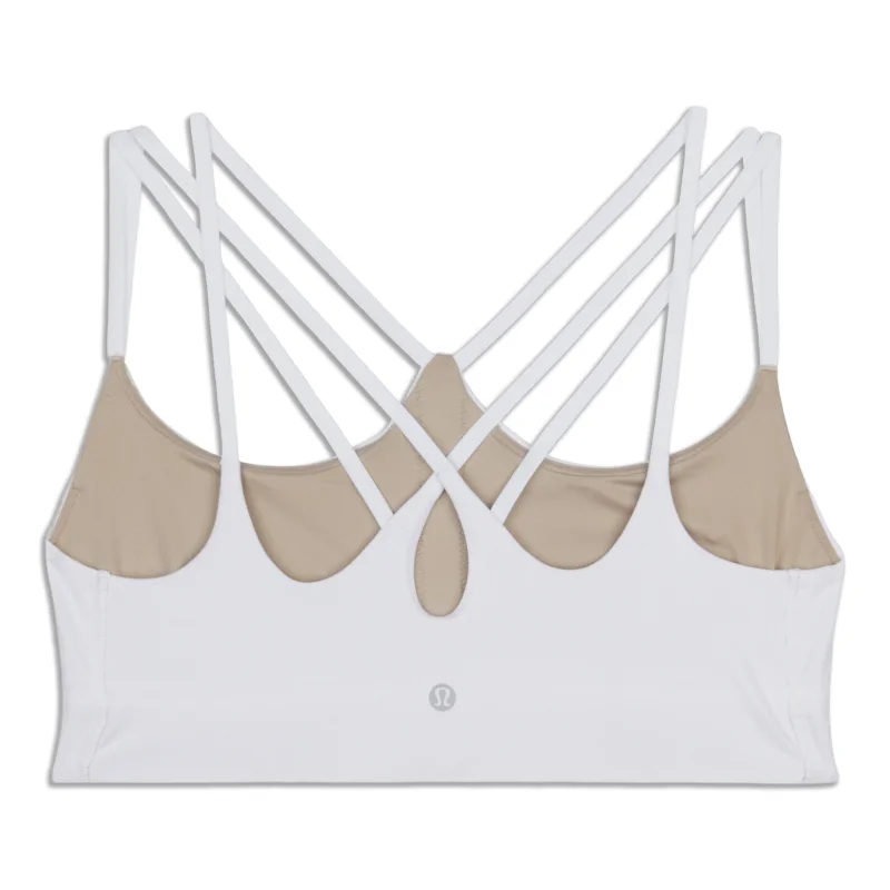 Ribbed Strappy Yoga Bra - Resale