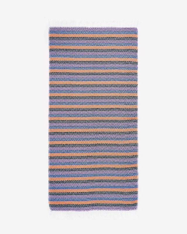 Sardinia Towel Purple, Orange, Blue